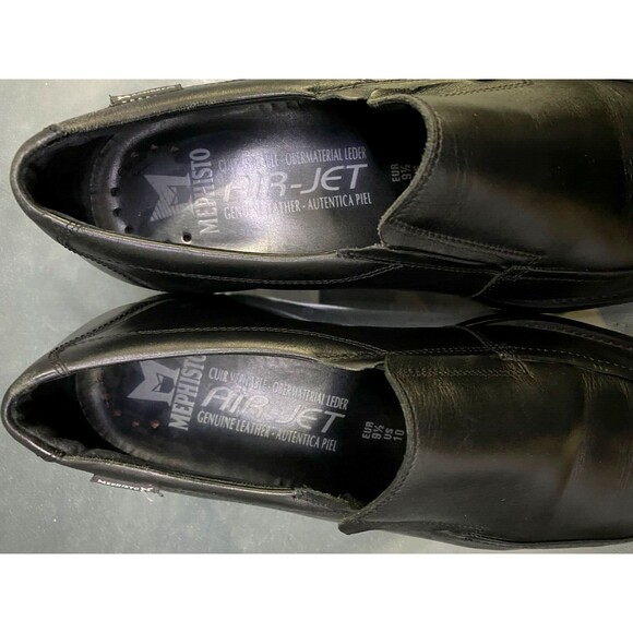 Mephisto Air Jet Extra Light $280 Men's Slip Ons Loafers Shoes Size 10 Leather - Picture 10 of 12